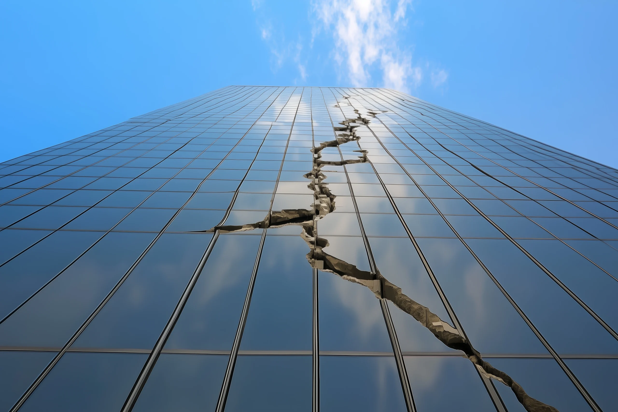 cracks in commercial construction