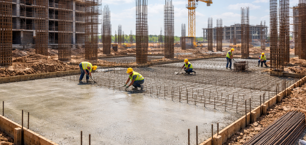 PCC Is Used Before Structural Work