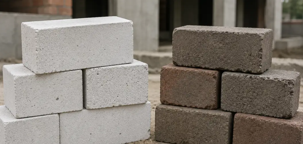 AAC Blocks vs Fly Ash Bricks