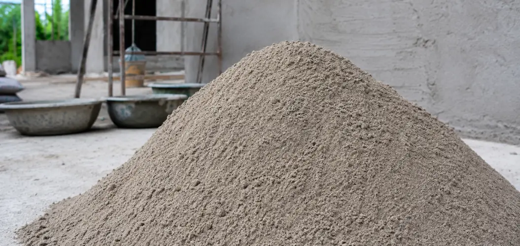 Plaster sand